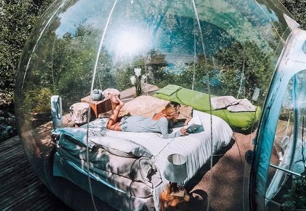 clear bubble house tent