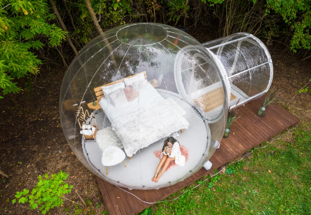 clear bubble house tent